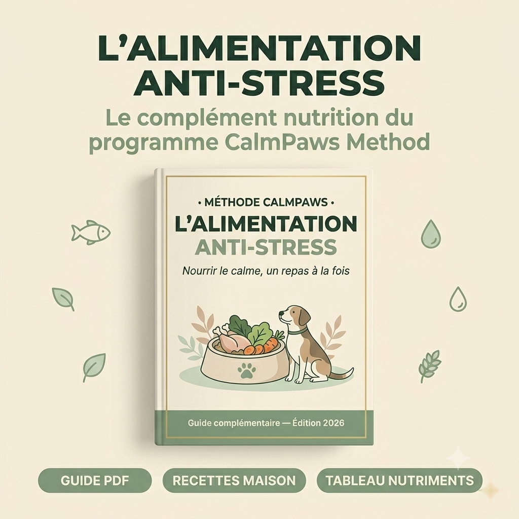 La méthode Calmpaws alimentation anti stress