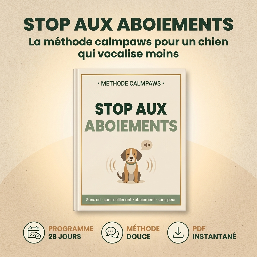 La méthode calmpaws: Anti aboiements
